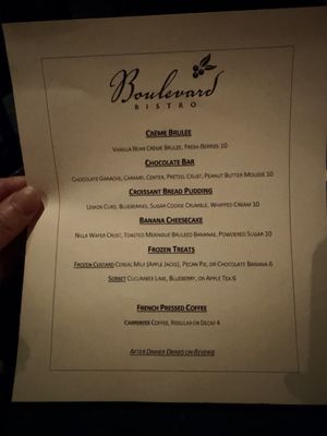 Menu photo 3 Boulevard Bistro Elk Grove, CA