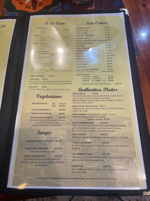 Menu photo 6 El Toro Loco Hermitage, TN