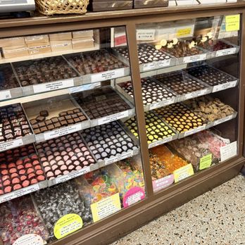 Schimpff's Confectionery - Truffles display - Candy Stores Near Me - Jeffersonville, Indiana Schimpff's Confectionery - Truffles display - Candy Stores Near Me - Jeffersonville, Indiana