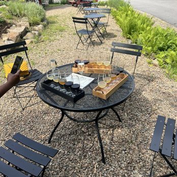 Alpine Garden Winery - Outside seating - Wine Tasting Room Near Me - Bartlett, New Hampshire
