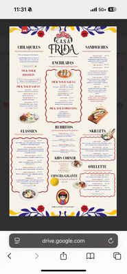 Menu photo 3 Casa Frida San Diego, CA Menu photo 3 Casa Frida San Diego, CA