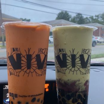 Joy2U Bubble Tea - Thai Milk Tea and Japanese Matcha Milk with red bean and bubble - Bubble Tea Near Me - Edison, New Jersey