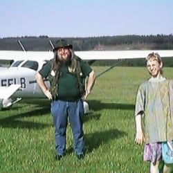 Flugplatz auf dem Kamm des Iths