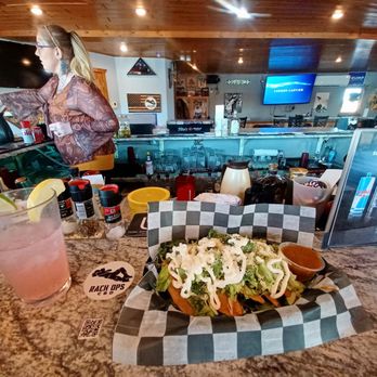Harbor View at the Lake - Krystal, her concoction; South-of-the-Border Sandra's hand-delivered and authentic smothered-empanadaS - Salad Near Me - Phillips, Wisconsin