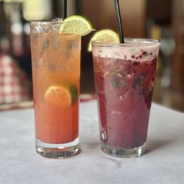 Strawberry Ginger Smash (n/a); Blackberry Lemon Virgin Mojito (IG: @eatwithbaobae) Strawberry Ginger Smash (n/a); Blackberry Lemon Virgin Mojito (IG: @eatwithbaobae)