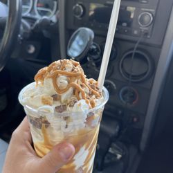 Northside Pizza - The peanut butter cheesecake parfait ice cream