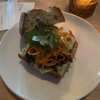 Feast - Happy hour duck banh mi - French Near Me - Kirkland, Washington