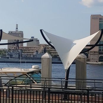 Jacksonville Riverwalk - New naval museum (not open yet) is docked on the other side of the river. - Active Life Near Me Jacksonville Riverwalk - New naval museum (not open yet) is docked on the other side of the river. - Active Life Near Me