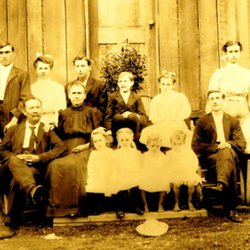 Walgreens - Front Row: Noah Proffitt, Benzona Proffitt, Lillie Mae Proffitt, Noah Proffitt, Owen Proffitt, Walter Proffitt, Minnie Proffitt, Witt Proffi