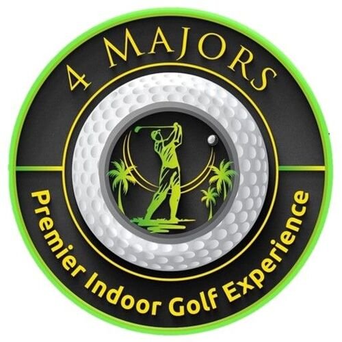 4 Majors Indoor Golf Logo