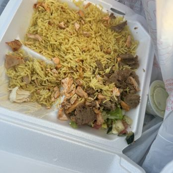 Aladdin Halal Grill - Disappointed by ratio of rice for combo plate - Halal Near Me - Round Rock, Texas Aladdin Halal Grill - Disappointed by ratio of rice for combo plate - Halal Near Me - Round Rock, Texas