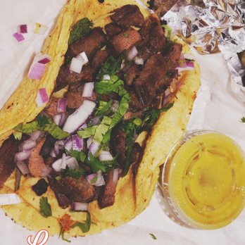 Mi Pueblo Two Restaurant - Lengua taco. So dry I got the hiccups. #NeverAgain - Mexican Near Me - Chicago, Illinois Mi Pueblo Two Restaurant - Lengua taco. So dry I got the hiccups. #NeverAgain - Mexican Near Me - Chicago, Illinois