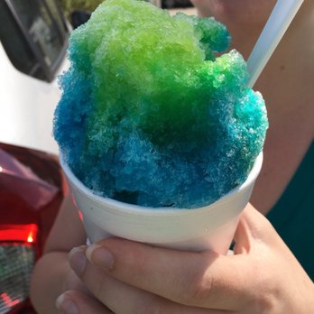CBPB Popcorn Shop - The Hulk large shaved ice (after a few couldn't-help-myself bites). - Popcorn Shops Near Me - Champaign, Illinois