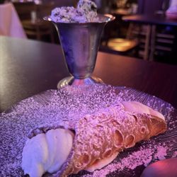 Patsy's Tavern & Restaurant - Cannoli and mint chocolate chip ice cream