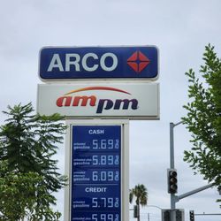 Arco - Gas prices as of 10-15-22