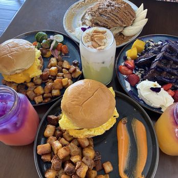 8th Haus Cafe - Ube waffles, breakfast sandwiches, banana biscoff pancakes - Breakfast & Brunch Near Me - Anaheim, California 8th Haus Cafe - Ube waffles, breakfast sandwiches, banana biscoff pancakes - Breakfast & Brunch Near Me - Anaheim, California