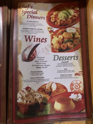 Menu photo 8 Carisilo's Mexican Restaurant Collinsville, IL