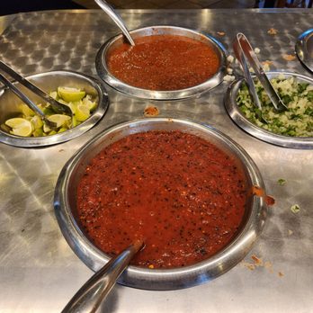 Rubio's Coastal Grill - Picante salsa from the salsa bar - Mexican Near Me - Gilbert, Arizona