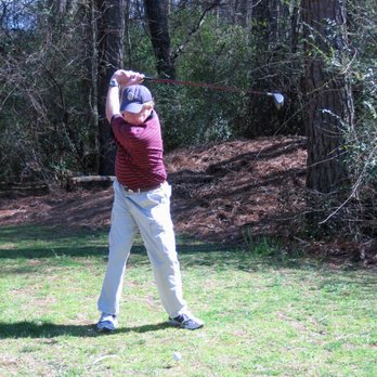 John Marshall Golf Instructor - This ball flew over 300 yards and dead straight. I am staying centered and making a very good turn. This is what I teach my golf students. - Golf Lessons Near Me - Atlanta, Georgia
