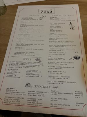 Menu photo 1 St. Regis Bar Park City, UT Menu photo 1 St. Regis Bar Park City, UT