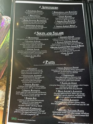 Menu photo 1 Moustos Pasta Grill Union City, TN Menu photo 1 Moustos Pasta Grill Union City, TN