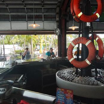 Conch Republic Seafood - The Bar area - Seafood Near Me - Key West, Florida