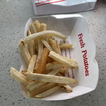 In-N-Out Burger - Literally the container of fries I got - Burgers Near Me - Long Beach, California
