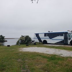 Cedar Island RV Park - Bay RV site