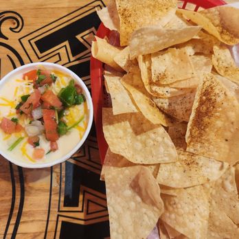 Fuzzy's Taco Shop - Chips and queso - Mexican Near Me - Gilbert, Arizona