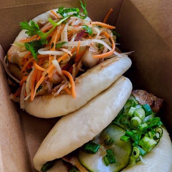 Kabao Bun Truck - Veggie and the Pork Bellington baos - Food Trucks Near Me - Edmonton, Alberta Kabao Bun Truck - Veggie and the Pork Bellington baos - Food Trucks Near Me - Edmonton, Alberta