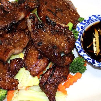 Janyas Thai Cuisine - BBQ pork - Thai Near Me - Redding, California Janyas Thai Cuisine - BBQ pork - Thai Near Me - Redding, California