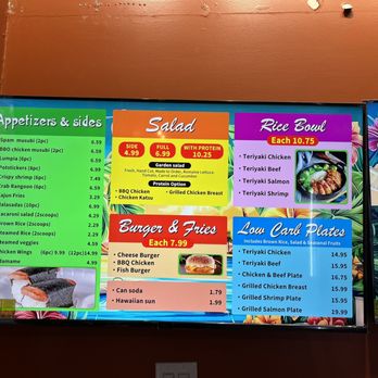 Yummy Hawaiian BBQ - Menu - Hawaiian Near Me - Petaluma, California