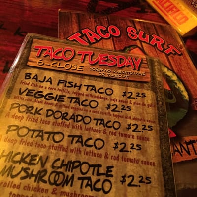 Menu photo 7 Taco Surf Los Alamitos, CA