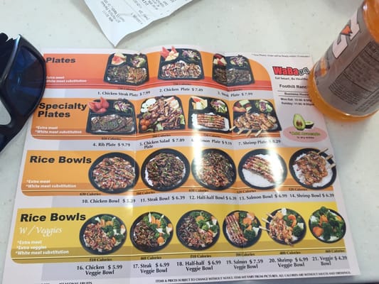 Menu photo 8 WaBa Grill Foothill Ranch, CA Menu photo 8 WaBa Grill Foothill Ranch, CA
