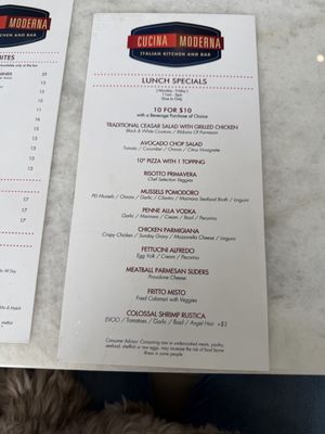 Menu photo 5 Cucina Moderna Fort Lauderdale, FL Menu photo 5 Cucina Moderna Fort Lauderdale, FL