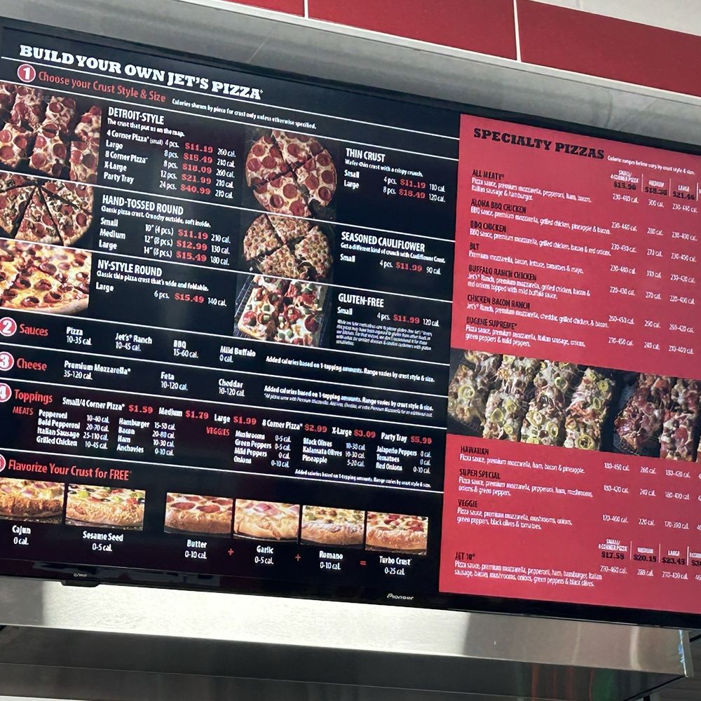 Jet's Pizza - Menu - Pizza Near Me - Tucker, Georgia