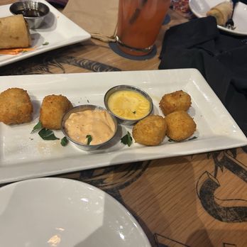 BJ's Restaurant & Brewhouse - Mac n cheese bites - Pizza Near Me - Orland Park, Illinois BJ's Restaurant & Brewhouse - Mac n cheese bites - Pizza Near Me - Orland Park, Illinois