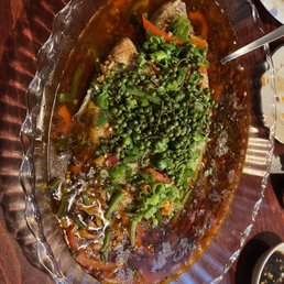 Fish was not clean well, lots of the fish scales, flavor was terrible. And All of us had DIARRHEA after ate here!!