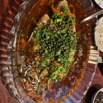 Aunt Liu's Private Kitchen - Fish was not clean well, lots of the fish scales, flavor was terrible. And All of us had DIARRHEA after ate here!! - Chinese Near Me - Flushing, New York