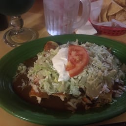 These were the chicken enchiladas, so delicious. These were the chicken enchiladas, so delicious.