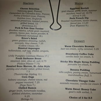 The Porter - Starter menu for today. - Pubs Near Me - Atlanta, Georgia The Porter - Starter menu for today. - Pubs Near Me - Atlanta, Georgia