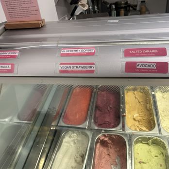 Tara's Organic Ice Cream - Flavors as of March 14th 2026 - Ice Cream & Frozen Yogurt Near Me - Berkeley, California