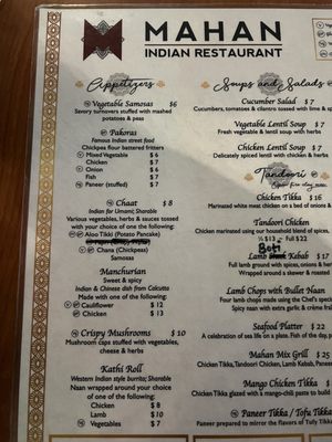 Menu photo 8 Mahan Indian Restaurant Monrovia, CA Menu photo 8 Mahan Indian Restaurant Monrovia, CA