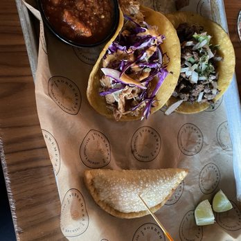 Sobremesa Restaurant & Brewery - Tacos and empanada - Brewpubs Near Me - Albuquerque, New Mexico