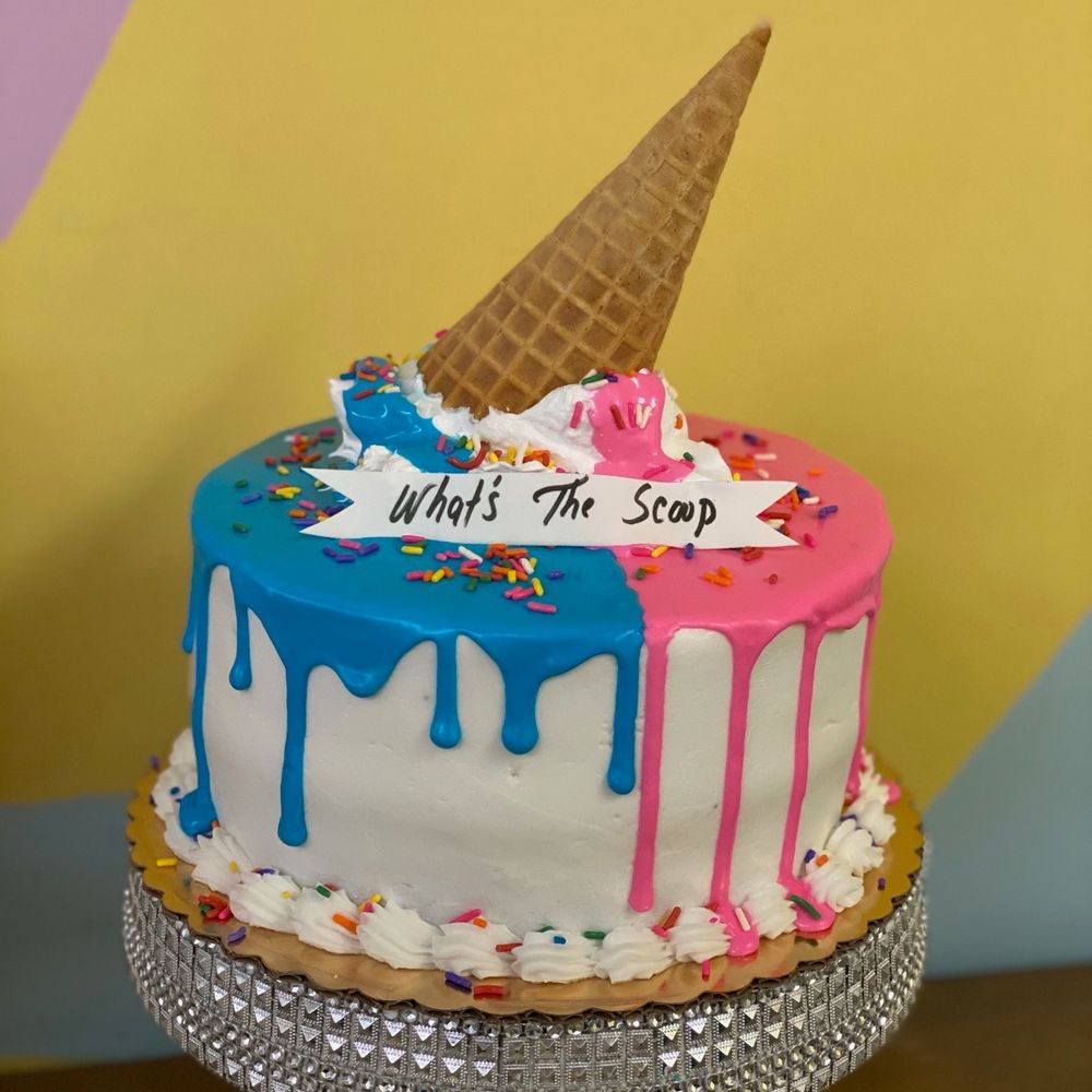 Ms Polly's Cake Giants - a birthday cake with ice cream and sprinkles - Bakeries Near Me - Savannah, Georgia Ms Polly's Cake Giants - a birthday cake with ice cream and sprinkles - Bakeries Near Me - Savannah, Georgia