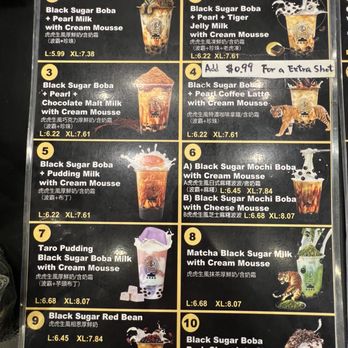 Tiger Sugar - Bubble Tea Near Me - Salt Lake City, Utah