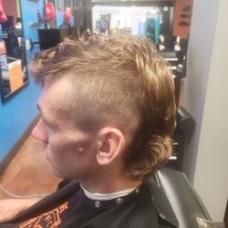 Lady Jane's Haircuts for Men - Lady janes Mohawk done by stylist. Kesha