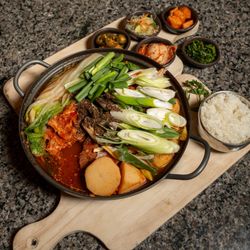 Kum Kang San Korean BBQ - Gamja Jeongol 감자전골