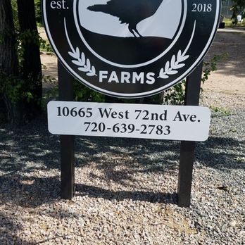 Blackbird Farms - Farm sign - Fruits & Veggies Near Me - Arvada, Colorado Blackbird Farms - Farm sign - Fruits & Veggies Near Me - Arvada, Colorado