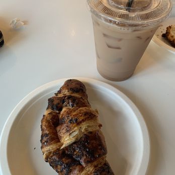 Sydney Providence - Hazelnut, chocolate croissant with iced chai latte - Coffee & Tea Near Me - Providence, Rhode Island Sydney Providence - Hazelnut, chocolate croissant with iced chai latte - Coffee & Tea Near Me - Providence, Rhode Island